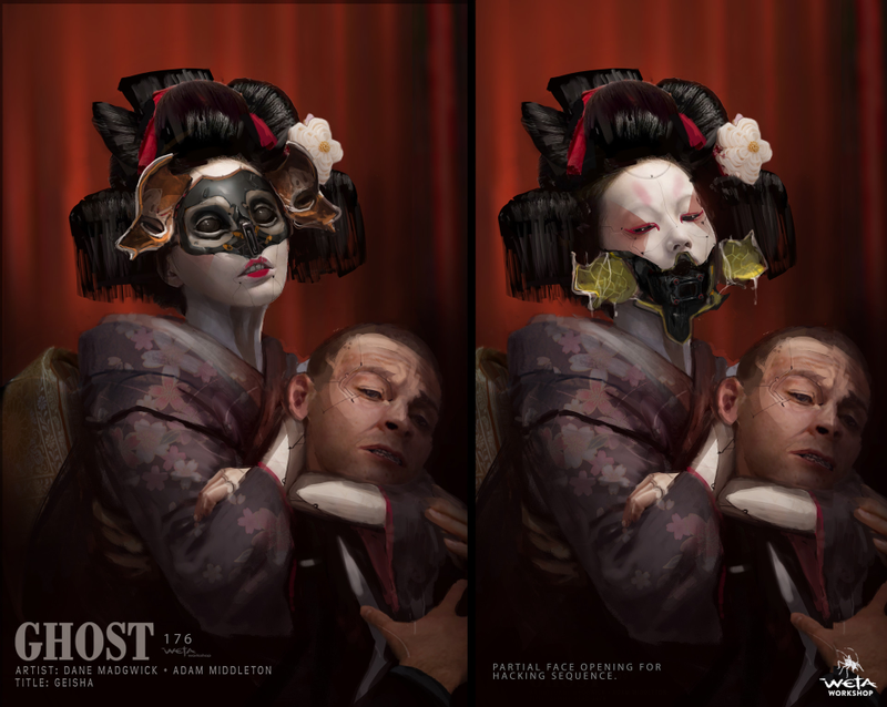 Illustration for article titled The Incredible Art Of The Ghost In The Shell Movie